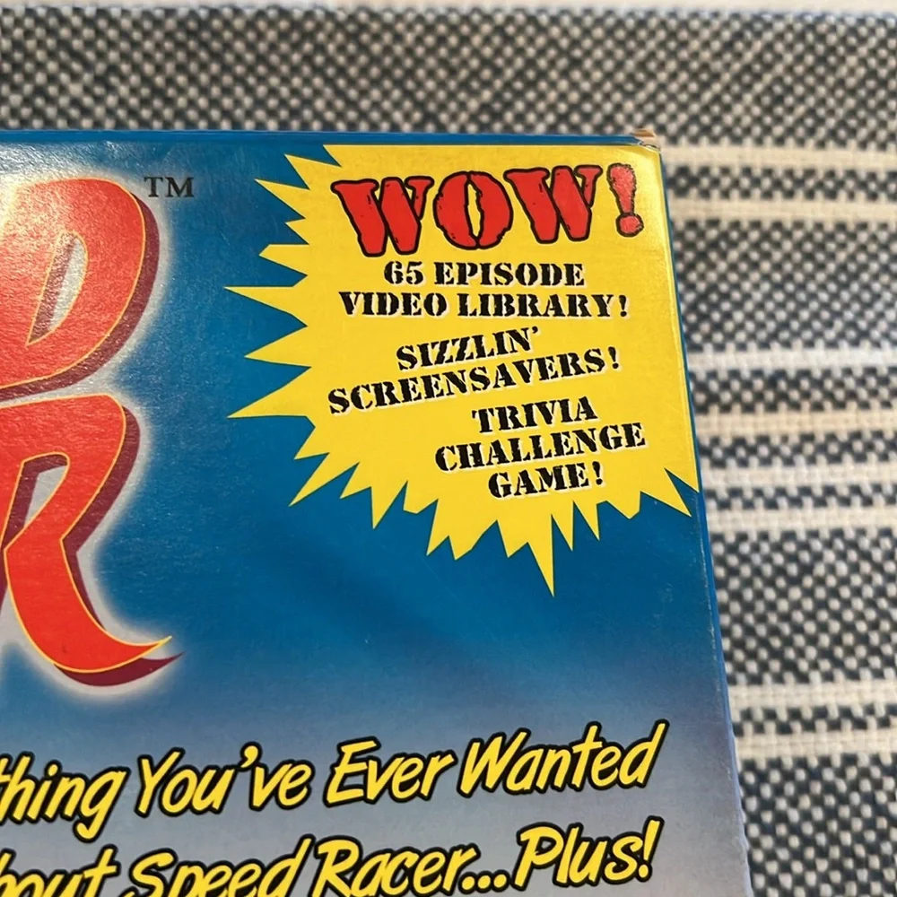 Vintage 1999 Speed Racer Ultimate Companion PC CD ROM Rare SEALED New in Box
